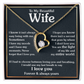 To My Wife - Last Breath - Forever Love Necklace