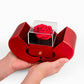 Mom - Without You There Is No Me - Love Knot Necklace with Red Heart Rose Box