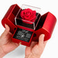 To My Wife - One Thing - Forever Love Necklace - Red Heart Rose Box