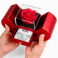 To My Wife - Best Thing - Forever Love Necklace - Red Heart Rose Box