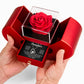 To My Daughter - Being Your Dad - Forever Love Necklace - Red Heart Rose Box