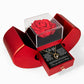 To My Wife - One Thing - Forever Love Necklace - Red Heart Rose Box
