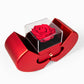 Wife Necklace From Husband with Red Heart Rose Box