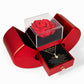 To The Woman Who Changed My Life - Alluring Beauty Necklace - Red Heart Rose Box