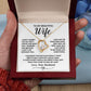 DS-7403359 - DS-7403360 - To My Wife - Last Everything - Forever Love Necklace