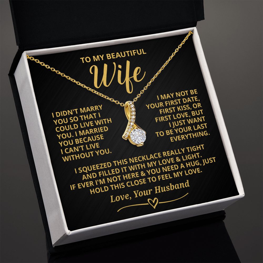 DS-7472983 - DS-7472984 - To My Wife - Last Everything - Alluring Beauty Necklaces