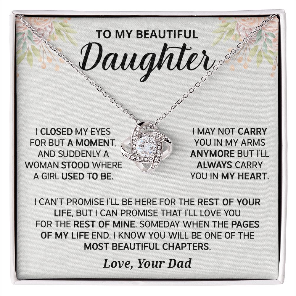 To My Daughter - Beautiful Chapters - Love Knot