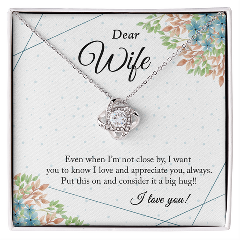 Wife necklace love