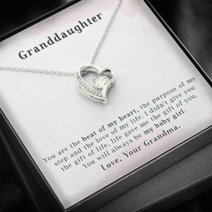 Granddaughter - You are the Beat of My Heart - Necklace