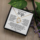 DS-7403359 - DS-7403360 - To My Wife - Last Everything - Forever Love Necklace
