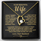 DS-7472816 - DS-7472817 - To My Wife - Last Everything - Forever Love Necklaces
