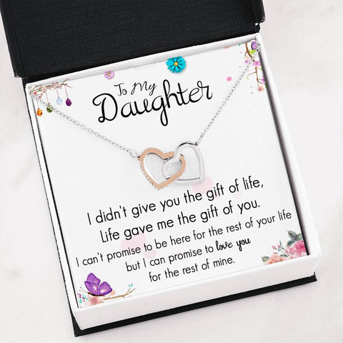 Interlocking Heart Necklace: Best Gift for Daughters