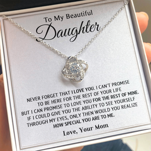 Daughter Necklace, Mother to Daughter Necklace, Gifts for Daughter from Mom, Necklace from Mother to Daughter