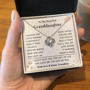 Granddaughter Necklace Gift from Grandma, Gifts for Granddaughter, Necklace for Granddaughter Gifts from Grandma