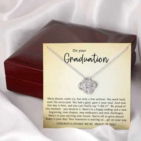 Graduation Necklace - Graduation Gifts for Daughter, College Graduation Gifts for Her