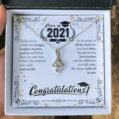 Graduation Necklace 2021, Graduation Gifts for Her, College Graduation Gifts, Graduation Jewelry