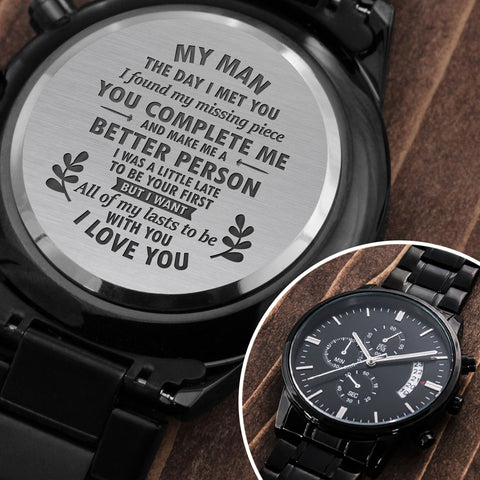 Personalized Watches Gifts for him, Unique Birthday Gifts for Him, Anniversary Gifts for Him