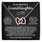 To My Granddaughter Necklace